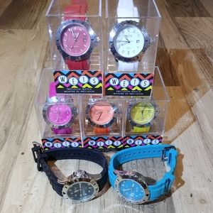 Set of WETS Rubber Watches